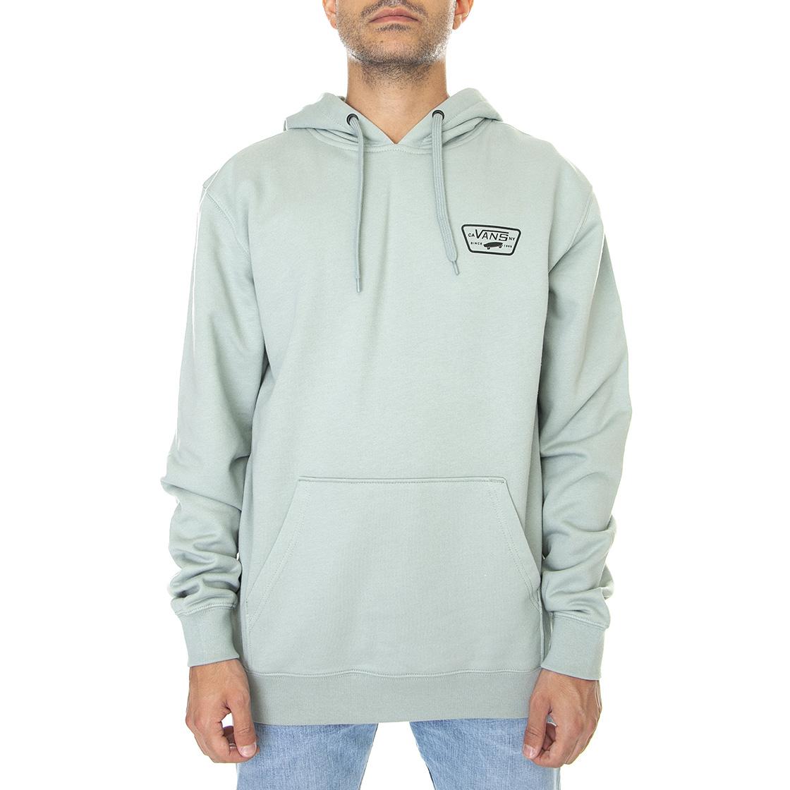 Full Patched - Felpa con Cappuccio Uomo Verde / Green Milieu VN0A45CJYV21  VANS 