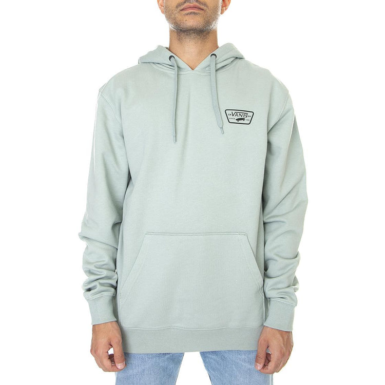 Full Patched - Felpa con Cappuccio Uomo Verde / Green Milieu VN0A45CJYV21  VANS 