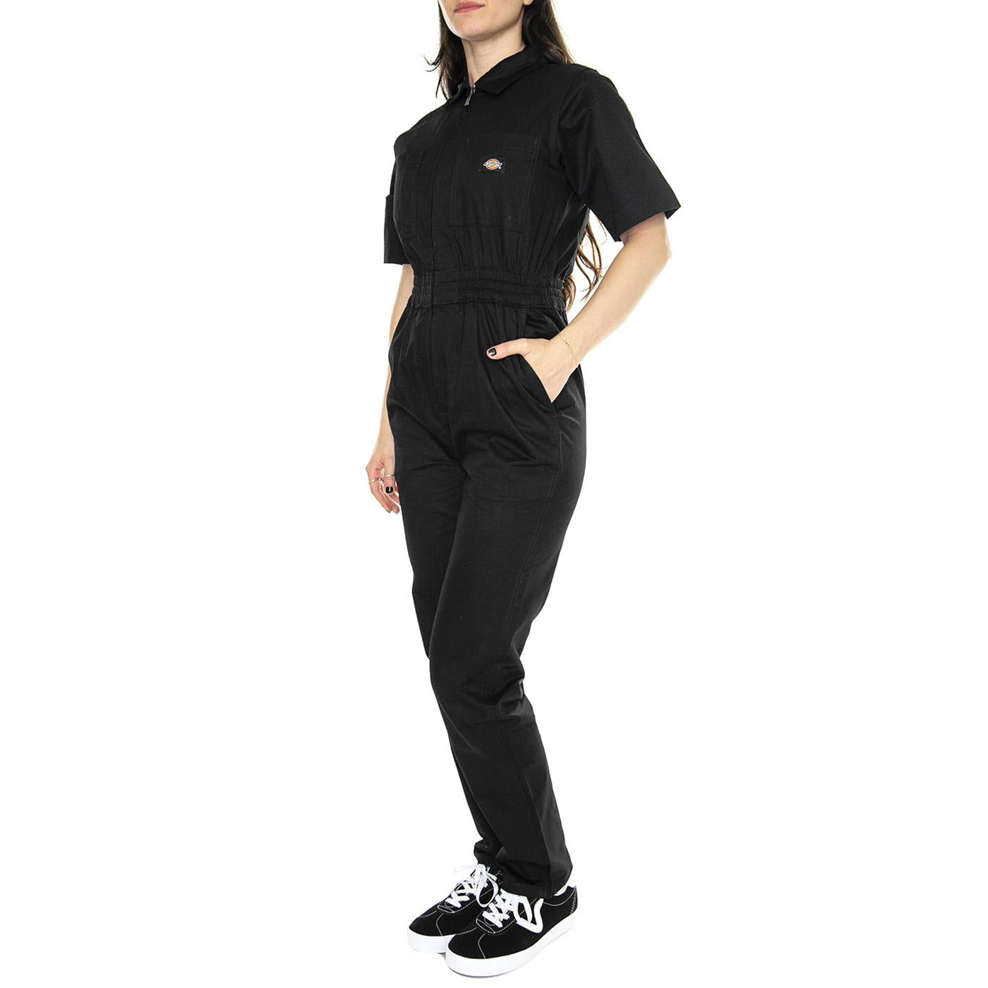 Vale Coverall W Black - Tuta Donna Nera DK0A4YAHBLK1  DICKIES 