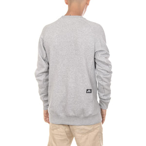 MEN S NIKE SB EVERETT TOP DK GREY HEATHER/BLACK 93678_4  NIKE 