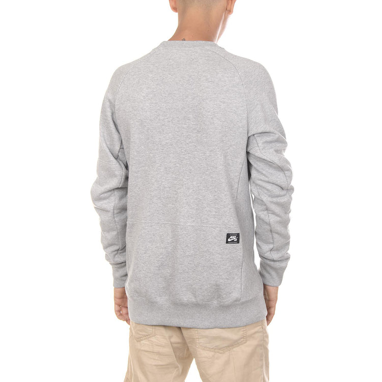 MEN S NIKE SB EVERETT TOP DK GREY HEATHER/BLACK 93678_4  NIKE 