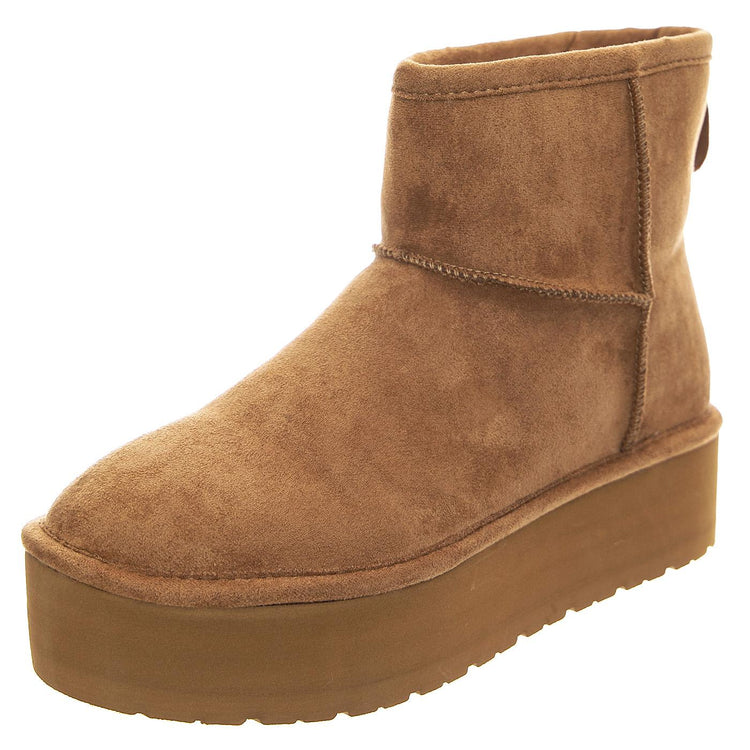 Ease Tan Micro - Stivali Donna Marroni MGSEASE-TAN  MADDEN GIRL 