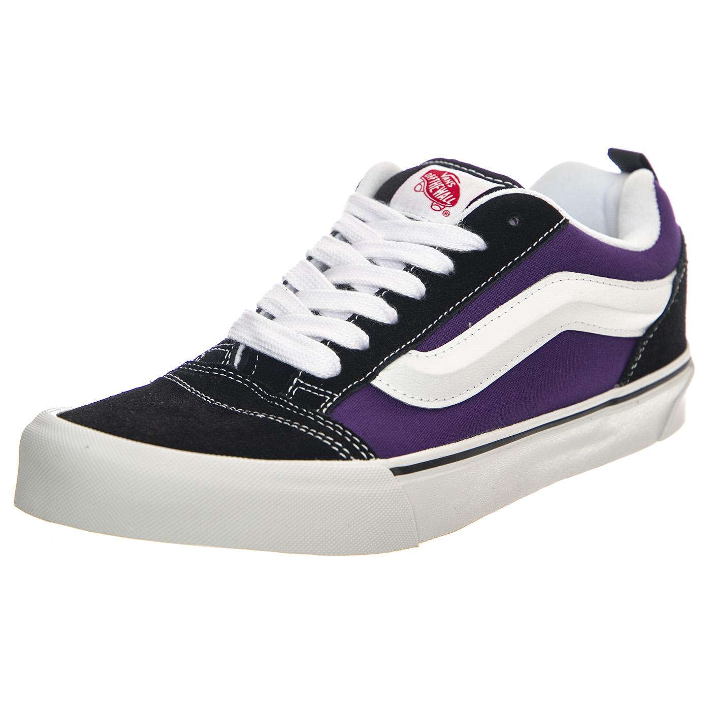 Knu Skool Black/Purple - Scarpe Stringate Profilo Basso Uomo Multicolore VN0009QCB5P1  VANS 