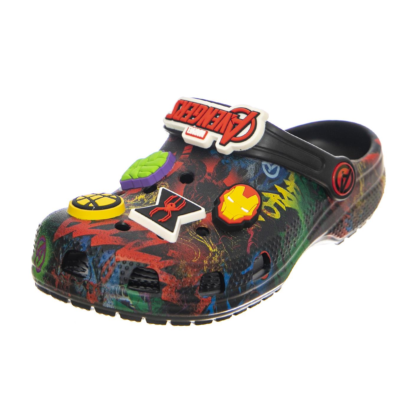 Kids Classic Marvel Avengers Clog K BLK - Sandali Bambino Neri CR.207721-BLK  CROCS 