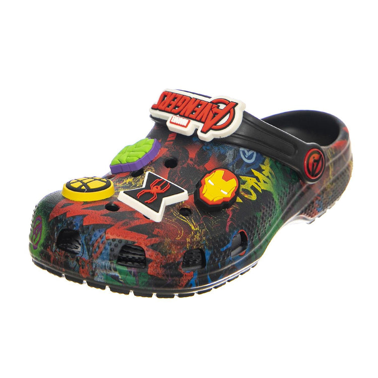 Kids Classic Marvel Avengers Clog K BLK - Sandali Bambino Neri CR.207721-BLK  CROCS 