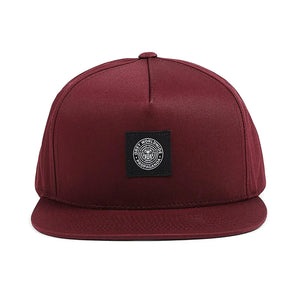 WORLDWIDE SEAL SNAPBACK BURGUNDY 100570025-BUR  OBEY 