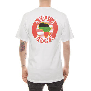 AFRICA BRONX TEE WHITE 1904002-WHITE  STUSSY 