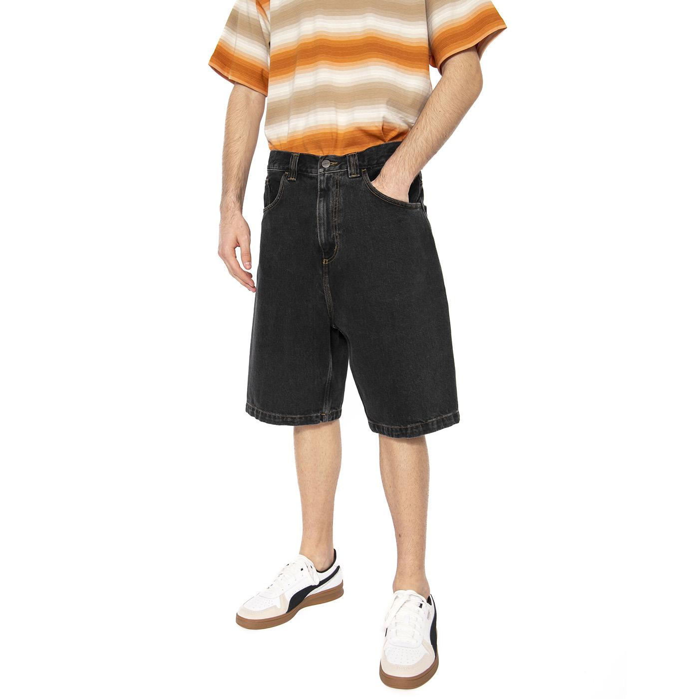 Brandon Short Black - Bermuda Uomo Neri I031921.8906  CARHARTT WIP 