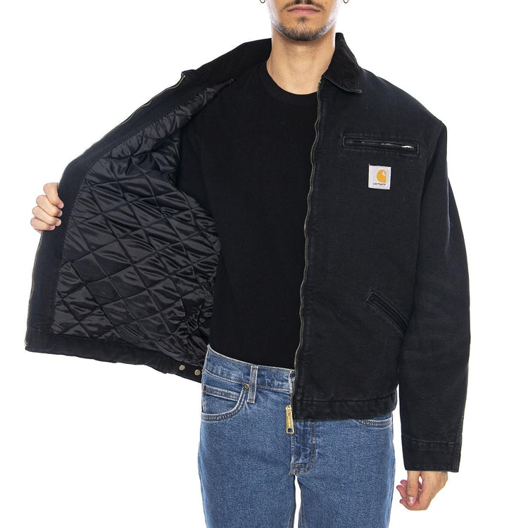 OG Detroit Jacket Black / Black - Giacca Nera I035614.00E4O  CARHARTT WIP 