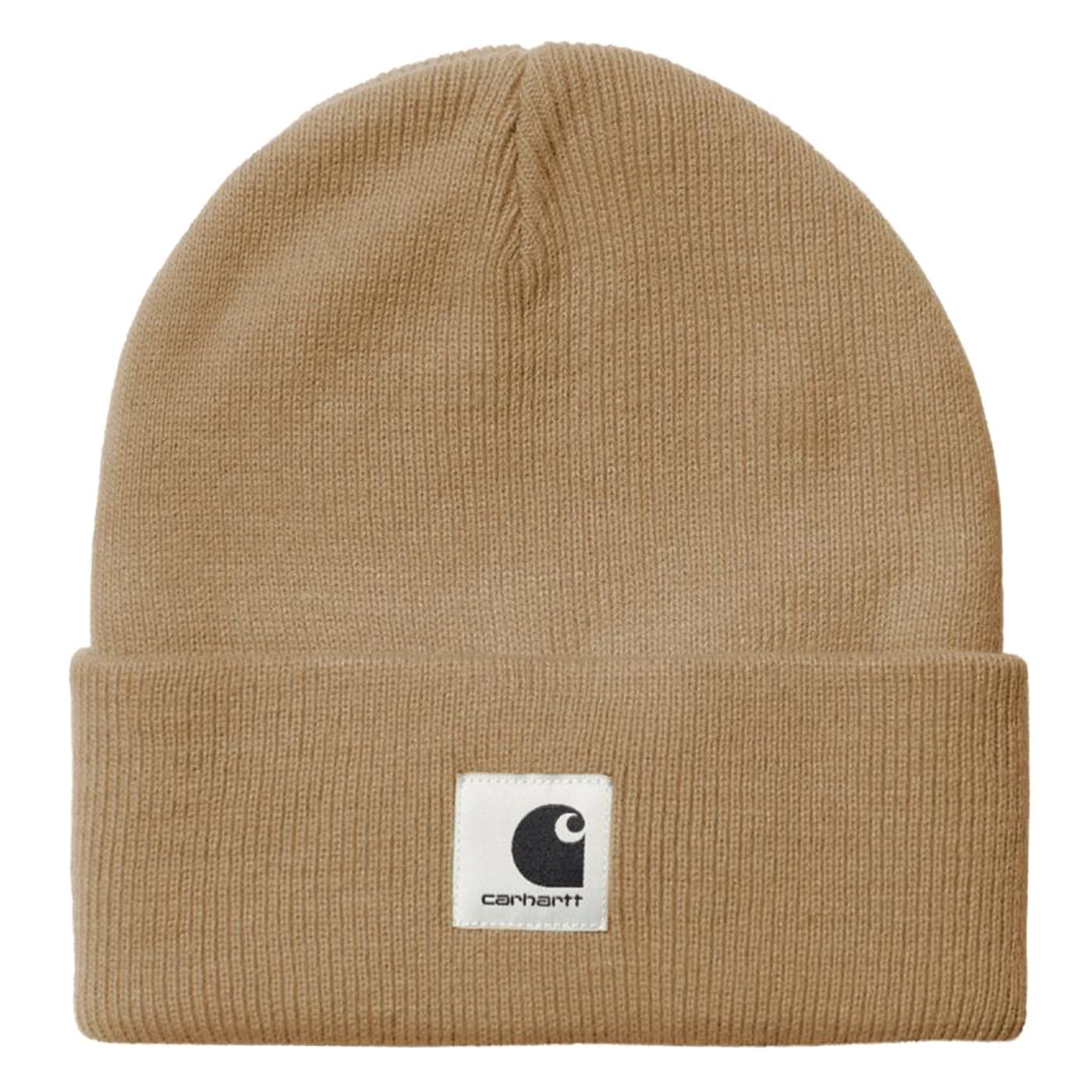 W' Ashley Beanie Peanut - Cappellino a Cuffia Marrone I031970.2FSXX  CARHARTT WIP 