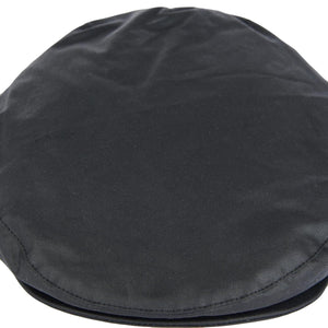 Wax Flat Cap Black Greystone - Cappello a Coppola Nero 222MMHA0003-BK31  BARBOUR 