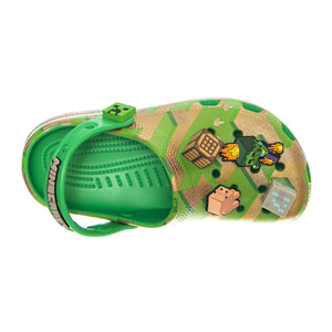 Kids Cls Elevated Minecraft Clog K Military - Sandali Bambino Verdi CR.208473-MLT  CROCS 