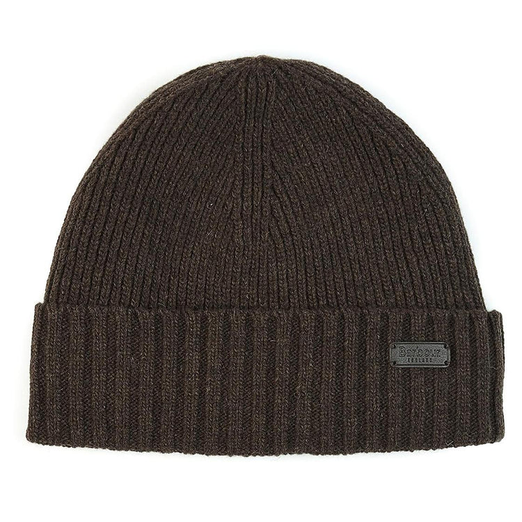 Carlton Beanie Mid Brown - Cappellino a Cuffia Marrone 222MMHA0449-BR51  BARBOUR 