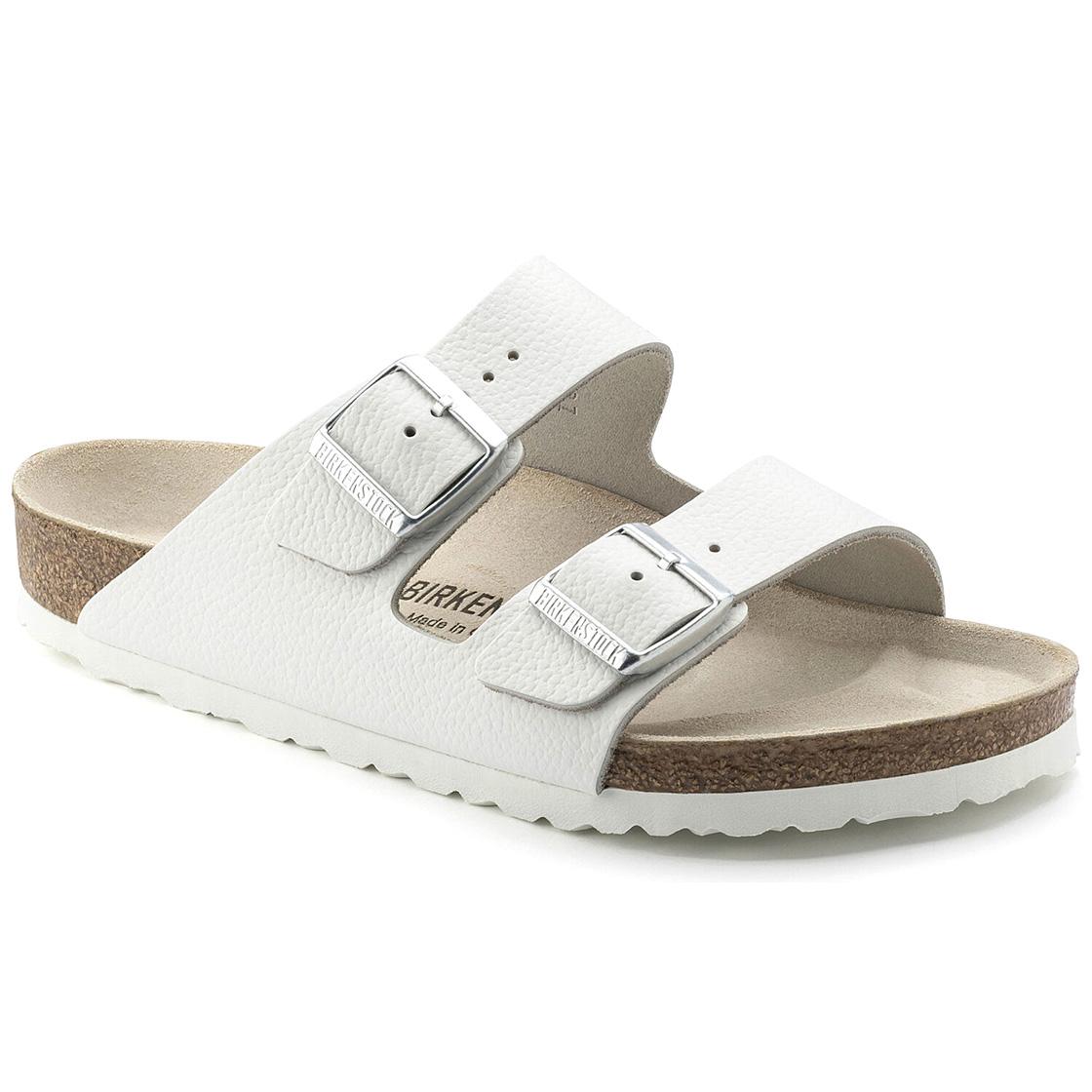 Arizona - Sandali Uomo Bianchi - Calzata Regolare 051133  BIRKENSTOCK 
