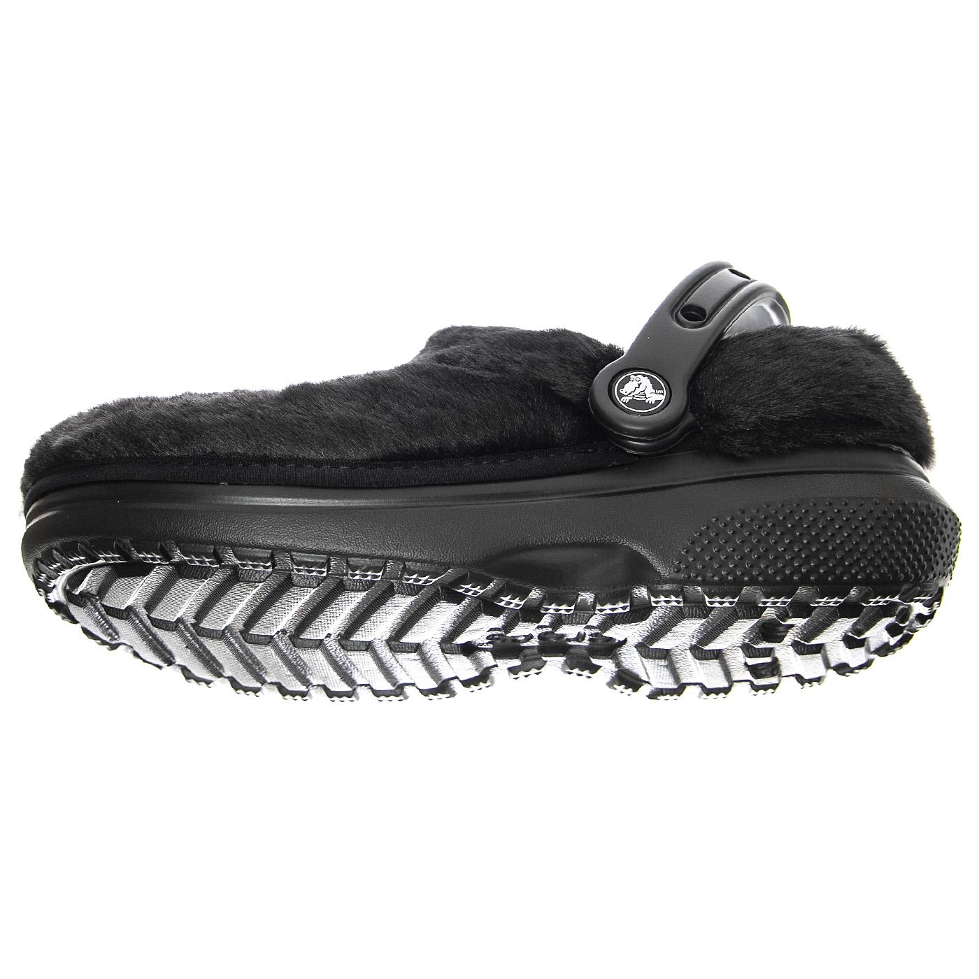 Classic Fur Sure W Black - Sandali Donna Neri CR.207303-BLK  CROCS 