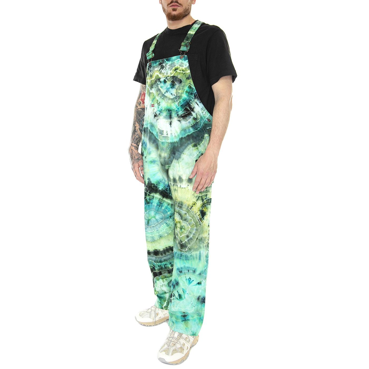 Kayla Bib Overall White - Salopette Uomo Multicolore DK0A4YUIWHX1  DICKIES 