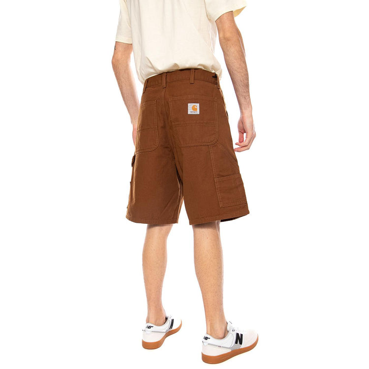 Double Knee Short Hamilton Brown - Bermuda Uomo Marroni I034793 HZ02 CARHARTT WIP 