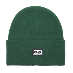 Icon Eyes Beanie Dark Cedar - Cappellino a Cuffia Verde 100030132-DCD  OBEY 
