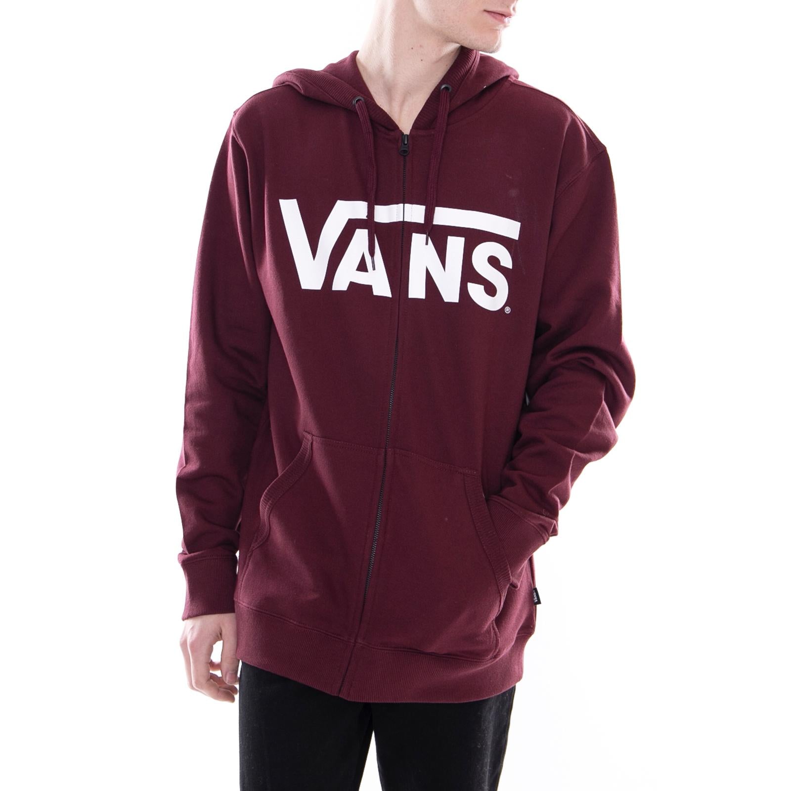 Mn Vans Classic Zip Port Royale Bordeaux V00J6KK1O  VANS 
