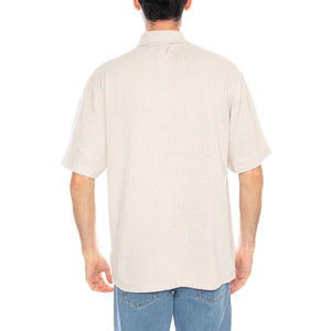 Rick Polo Glacier Grey - Polo con Zip Uomo Grigia I036581.21M.67. 21M.67 EDWIN 