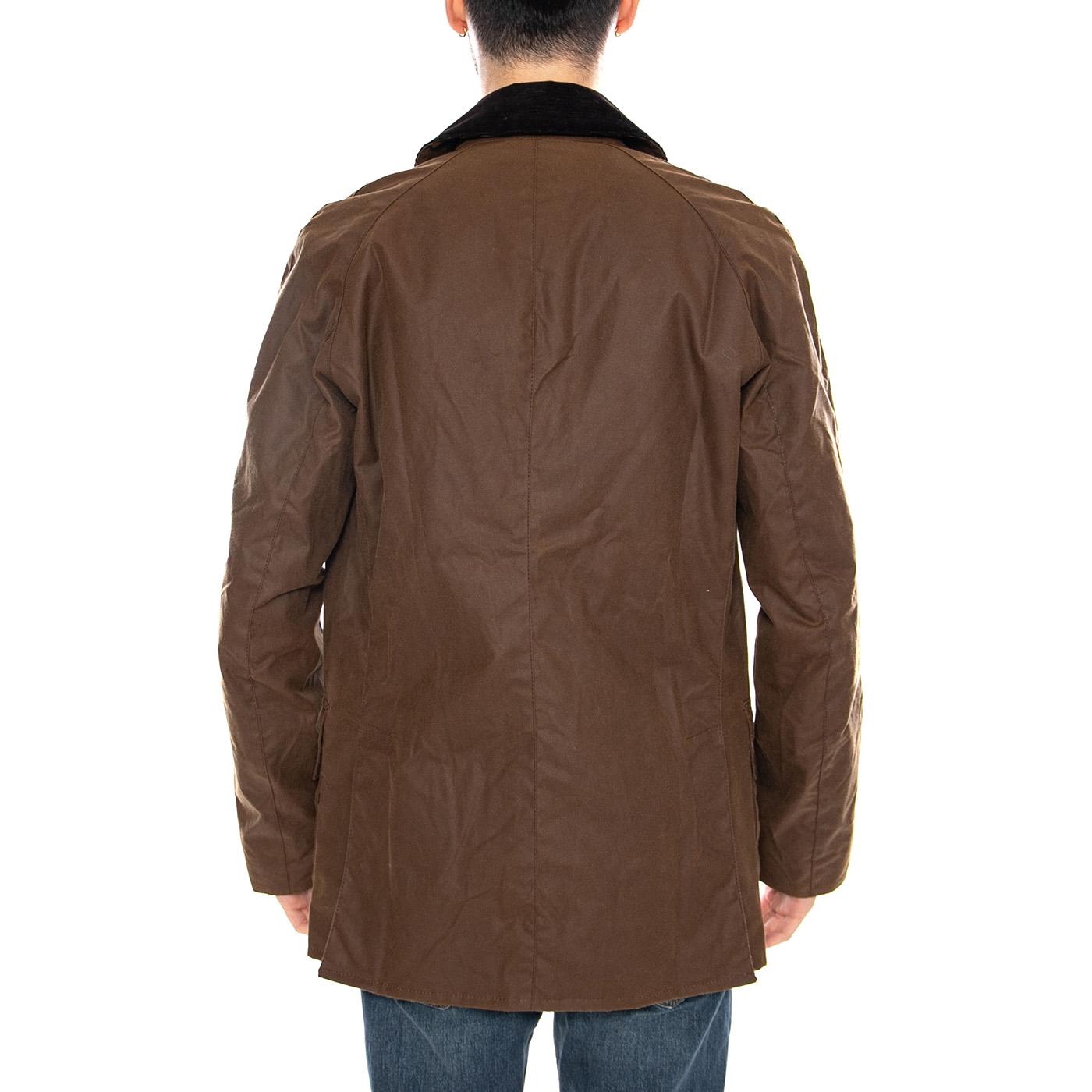 Ashby Wax Jacket Bark - Giacca Uomo Marrone MWX0339 BR31 BARBOUR 