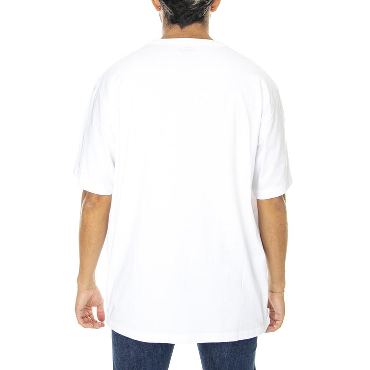 Aitkin Tee White / Yellow - Maglietta Girocollo Uomo Bianca DK0A4X9FC931  DICKIES 