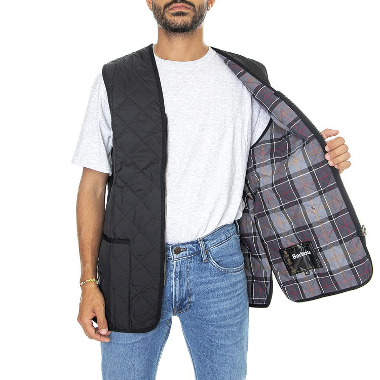 Quilted Waistcoat Zip Liner Black Modern - Giacca Invernale Smanicata Uomo Nera FW22-MLI0001-BK91  BARBOUR 