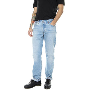 501 Levi's Original Canyon King - Denim Jeans Uomo Blu / Light Indigo / Flat Finish 00501-3190 . LEVIS 