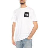 M SS Fine Tee White - Camiseta Cuello Redondo Hombre Blanca THE NORTH FACE