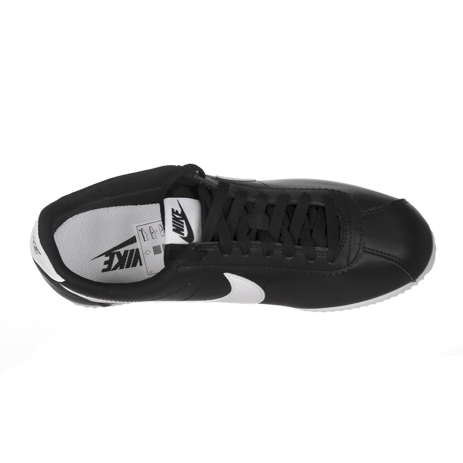 NIKE CLASSIC CORTEZ LEATHER BLACK/WHITE-WHITE 93654_4  NIKE 