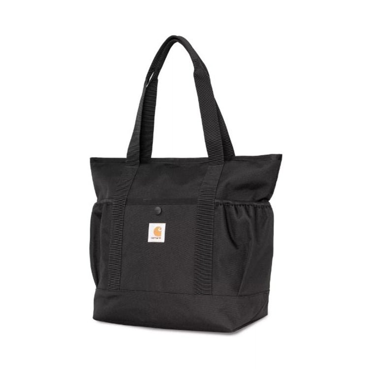 CLAPTON TOTE BAG BLACK - Borsa Tote Shopping Nera I036885 89XX CARHARTT WIP 