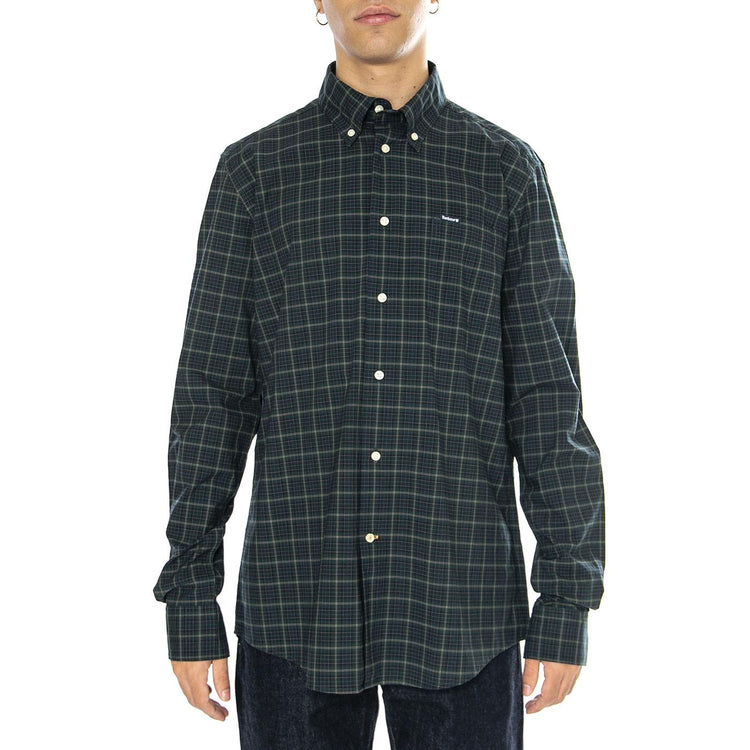 Lomond Tailored Shirt Green Loch - Camicia Uomo Multicolore MSH5023-GN51  BARBOUR 
