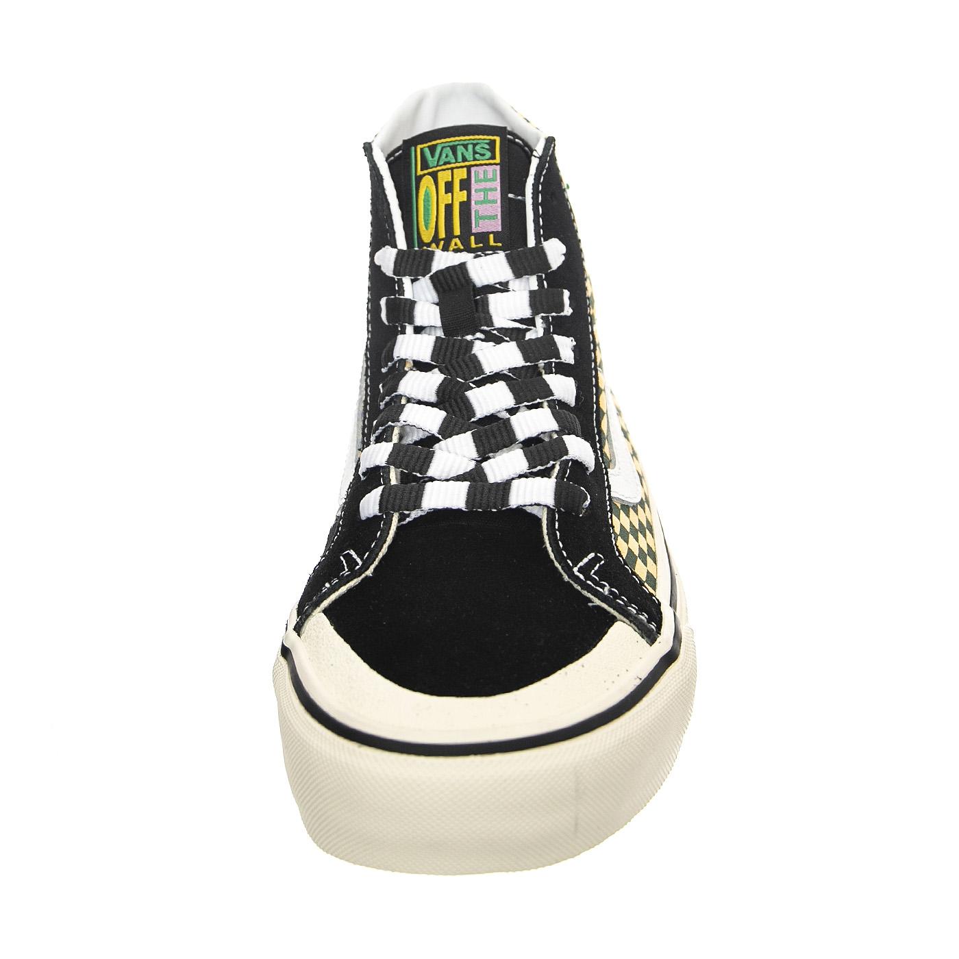 UA SK8-Hi 138 Decon VR3 SF Mami Wata Cream - Scarpe Stringate Profilo Alto Uomo Nere / Multicolore VN0A4BX7CRM1  VANS 