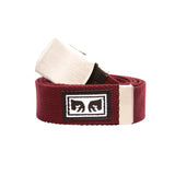 Big Boy Web Belt Burgundy - OBEY Men's Multicolor/Burgundy Belt