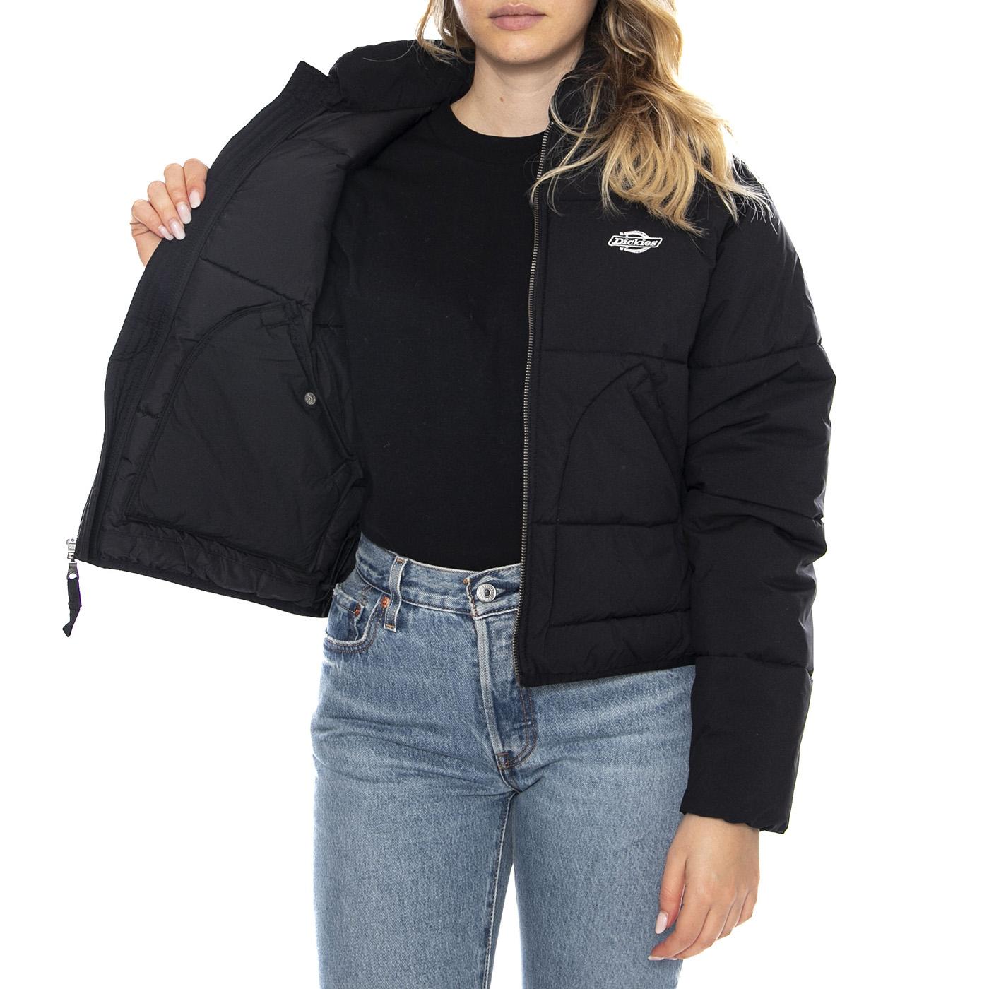 Summerdale Puffer W Black -- Giacca Donna Nera DK0A87OJBLK1 . DICKIES 