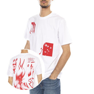 Dokuta Desire TS White -- Maglietta Girocollo Uomo Bianca I035783. 02.67 EDWIN 