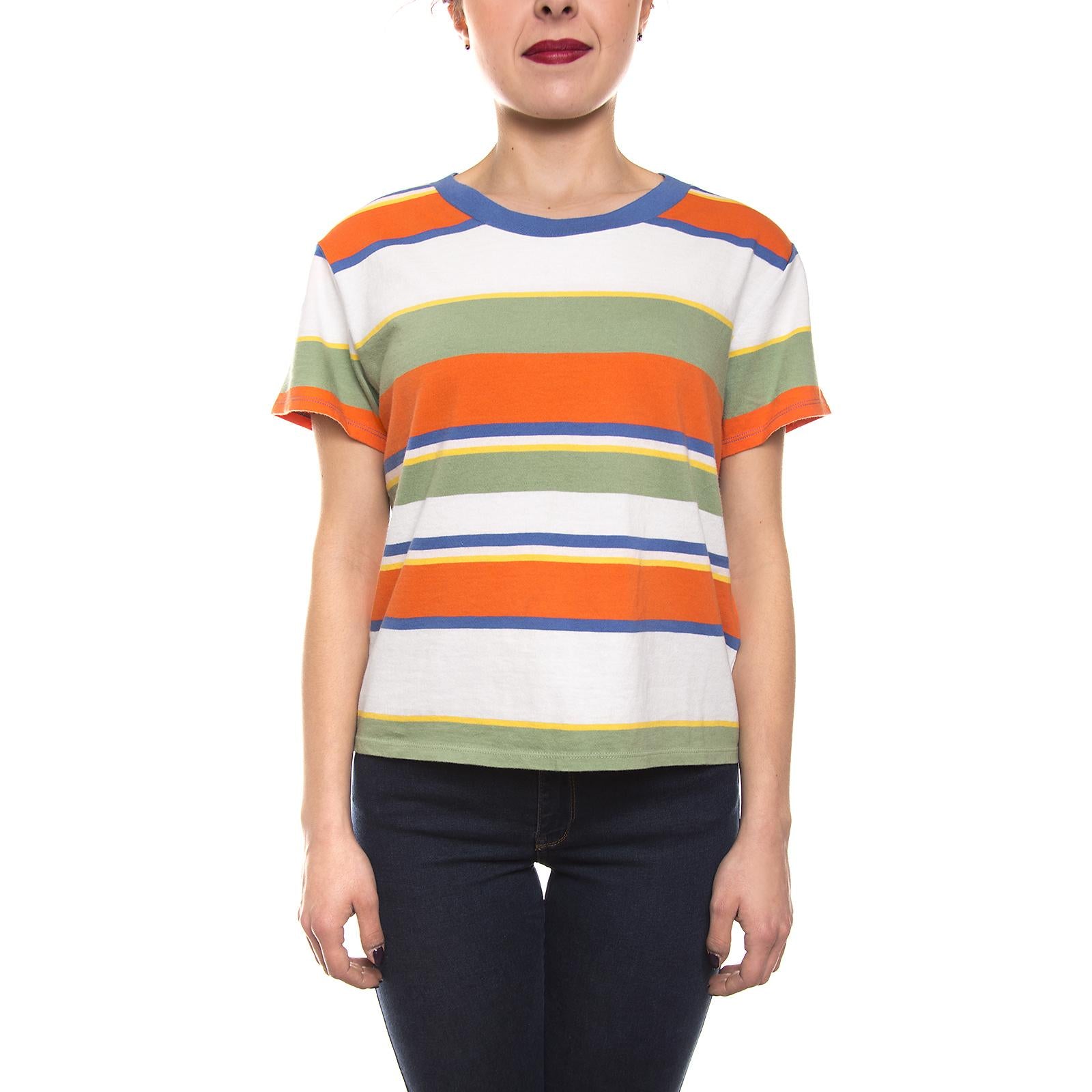SURF TEE WALKER STRIPE LODEN FROST 29567-0000  LEVIS 