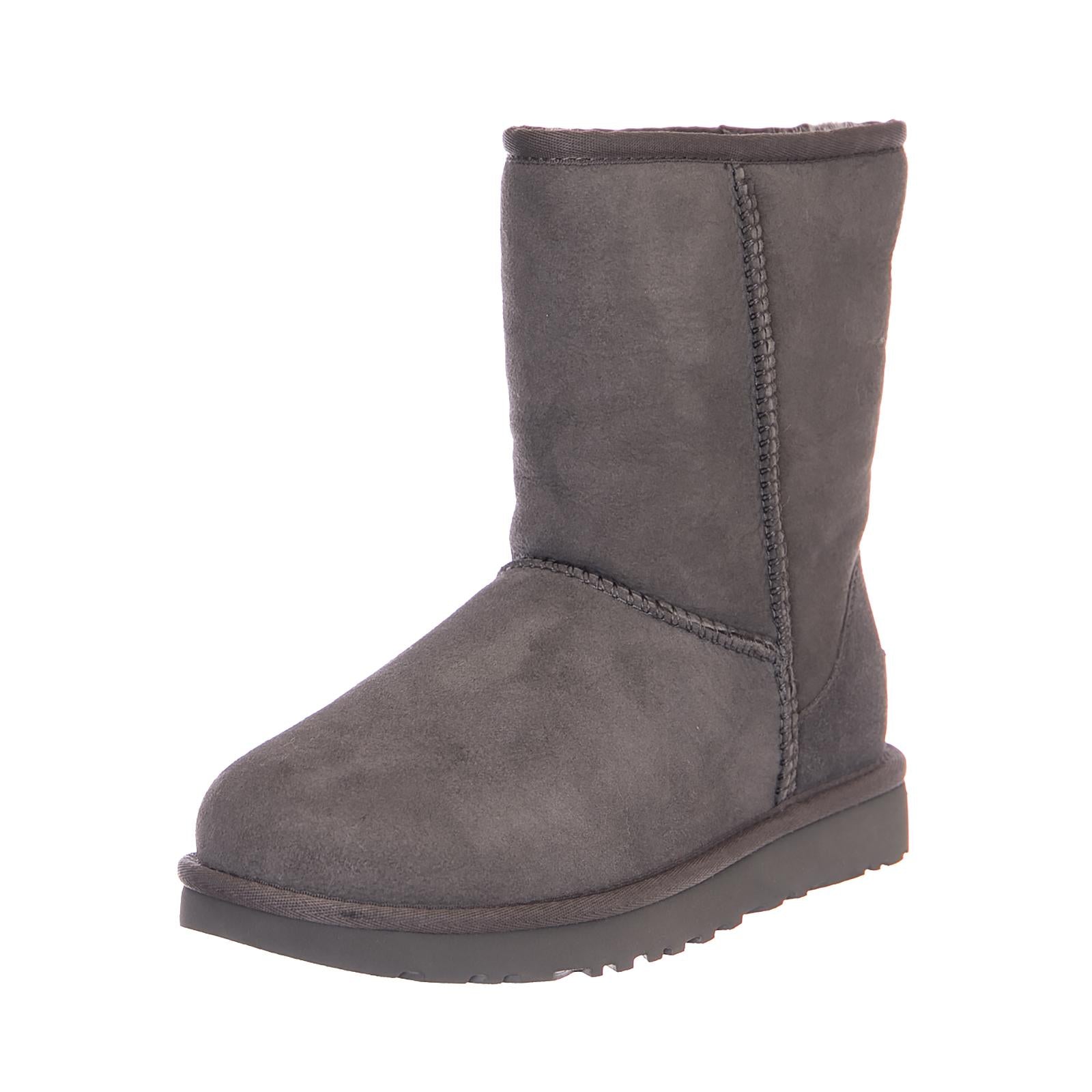 W' Classic Short II Grey Boots UGSCLSGY1016223W  UGG 