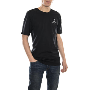 Men s Jordan Sportswear Jumpman Air Embroidered T-Shirt BLACK/WHITE 105472_4  NIKE 