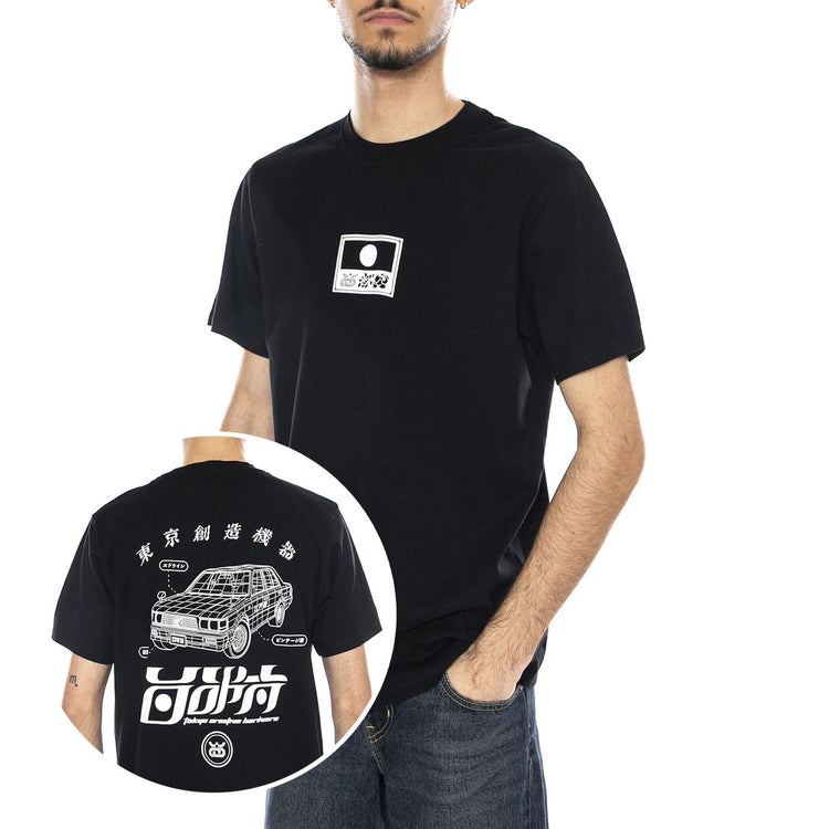 Staff TS -- Maglietta Uomo Girocollo Nera I035011.89.67. 89.67 EDWIN 