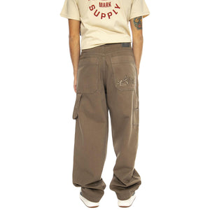 R-Bianco-L Fango Beige - Pantaloni Denim Jeans Uomo Beige R.BIANCO-L-00F  BLUESKIN 