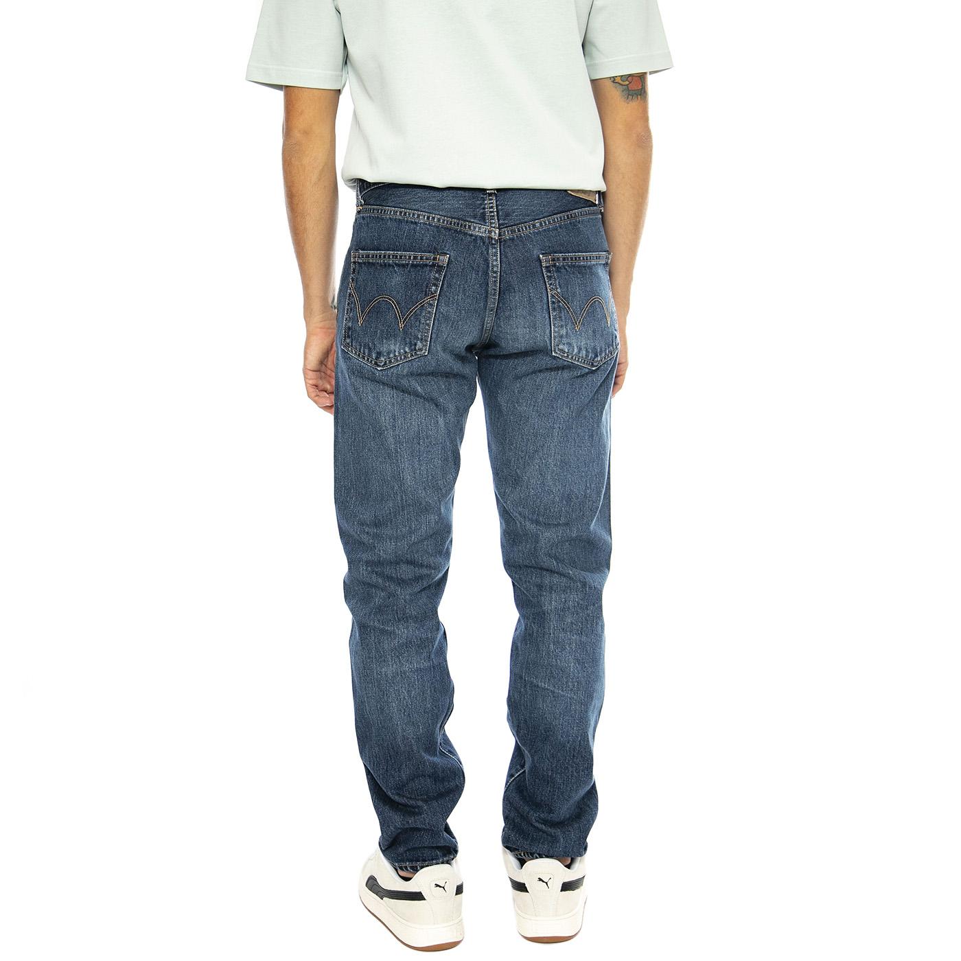 Regular Tapered Dark Used Blue - Pantaloni Denim Jeans Uomo Blu I030675.01.NB.30  EDWIN 