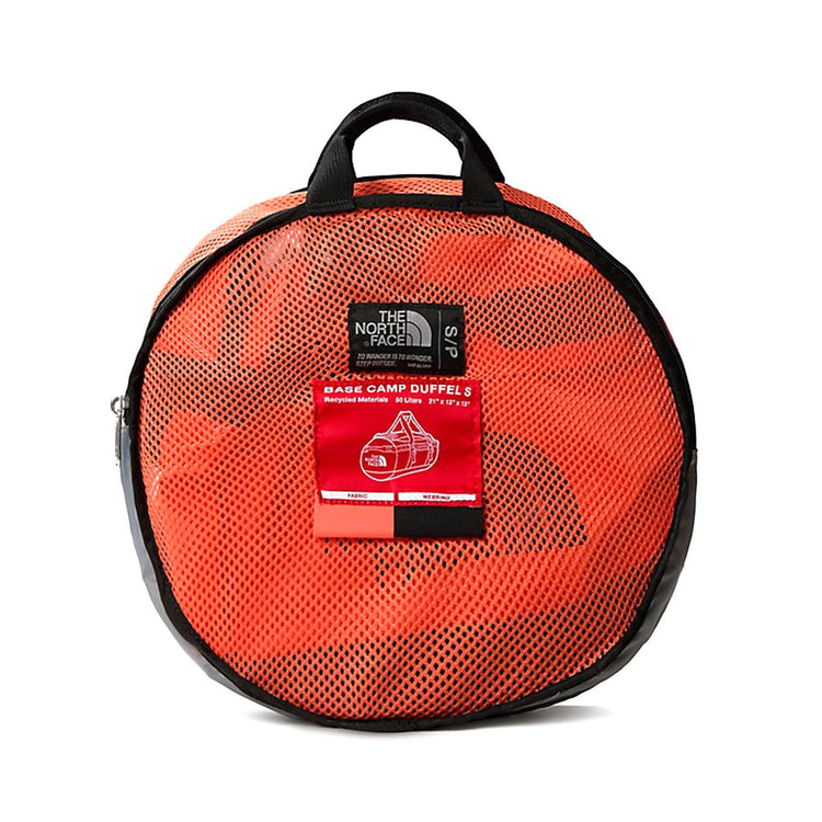 Base Camp Duffel S Retro Orange / TNF Black - Borsa a Tracolla Arancione NF0A52STZV11  THE NORTH FACE 