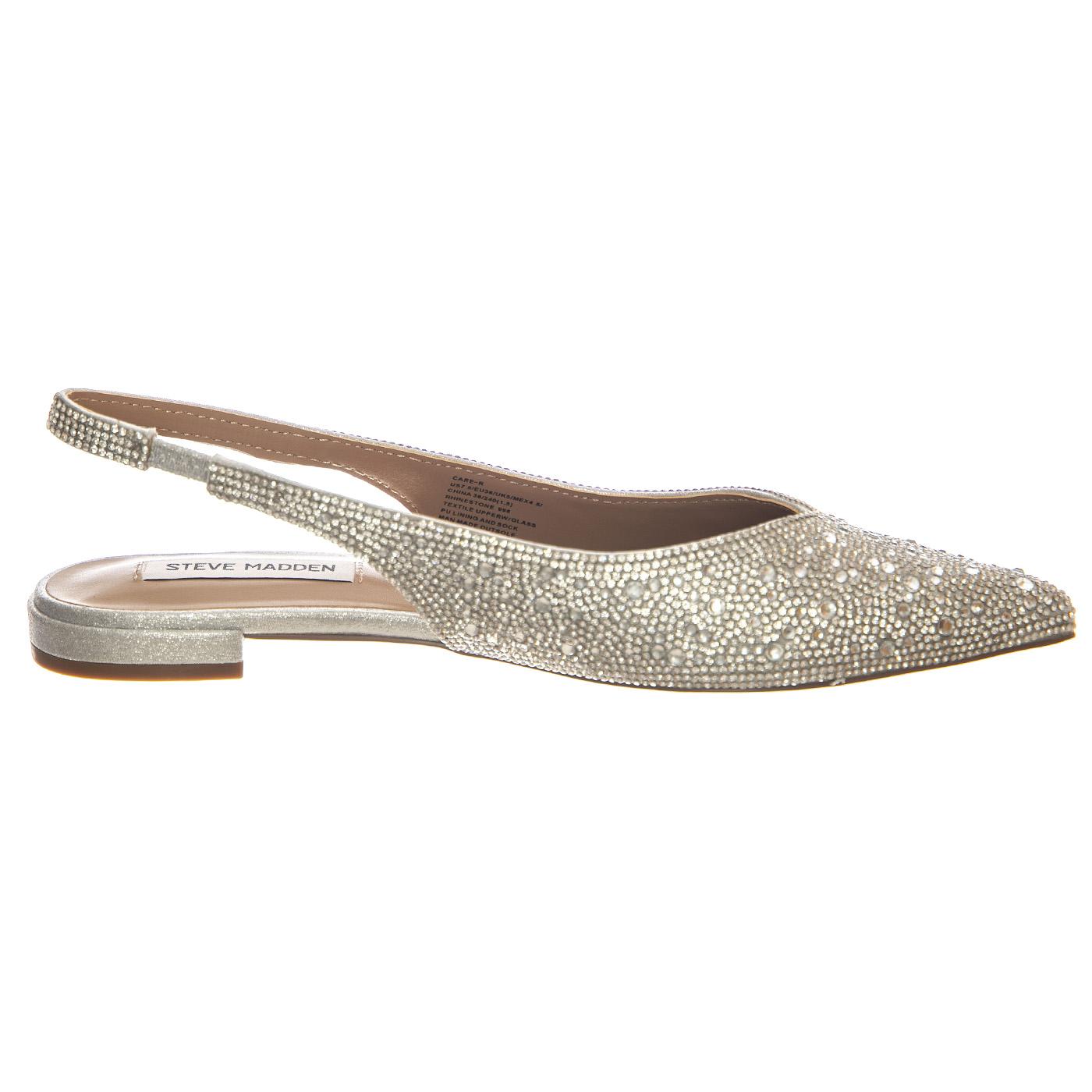 Care Rhinestone - Sandali Donna Argento CARE-R06S1  STEVE MADDEN 