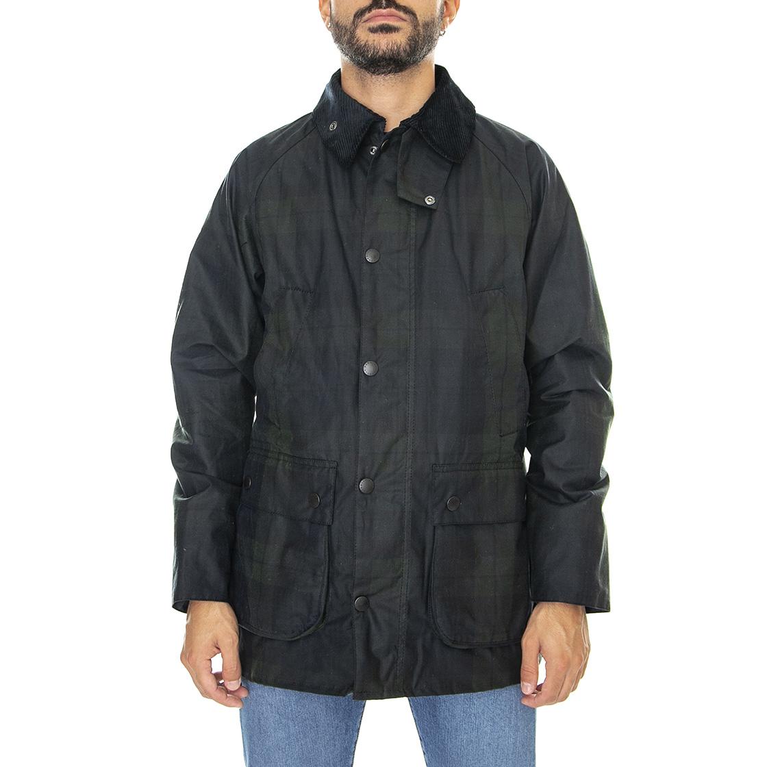 SL Bedale Blackwatch Navy - Giacca Invernale Uomo Blu 222MMWX1764-NY72  BARBOUR 