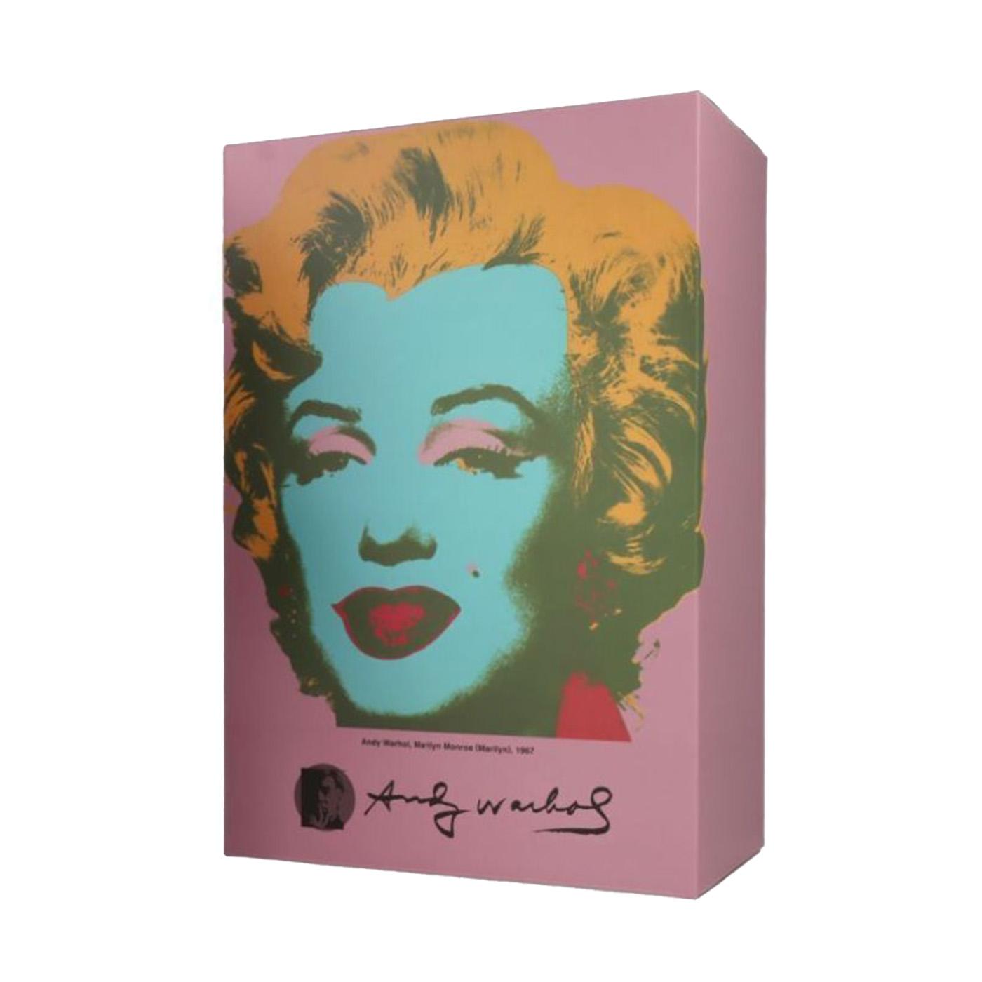 BE@RBRICK Andy Warhol Marilyn Monroe #2 100% & 400% - Toy Medicom Multicolore ANDYM  MEDICOM TOY 
