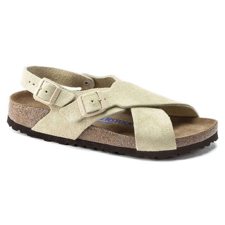 W' Tulum SFB Almond, Suede Leather - Sandali Donna Beige 1021535  BIRKENSTOCK 