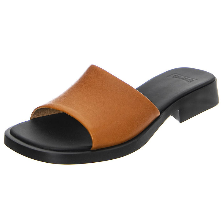 Nami Mimbre / Dana Negro Marrón - Sandali Donna Marroni K201485-005  CAMPER 