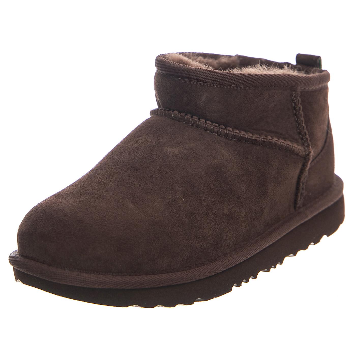 Mount Hope Fleece Brown - Stivaletti Bambini Marroni 1130750K-BCDR  UGG 