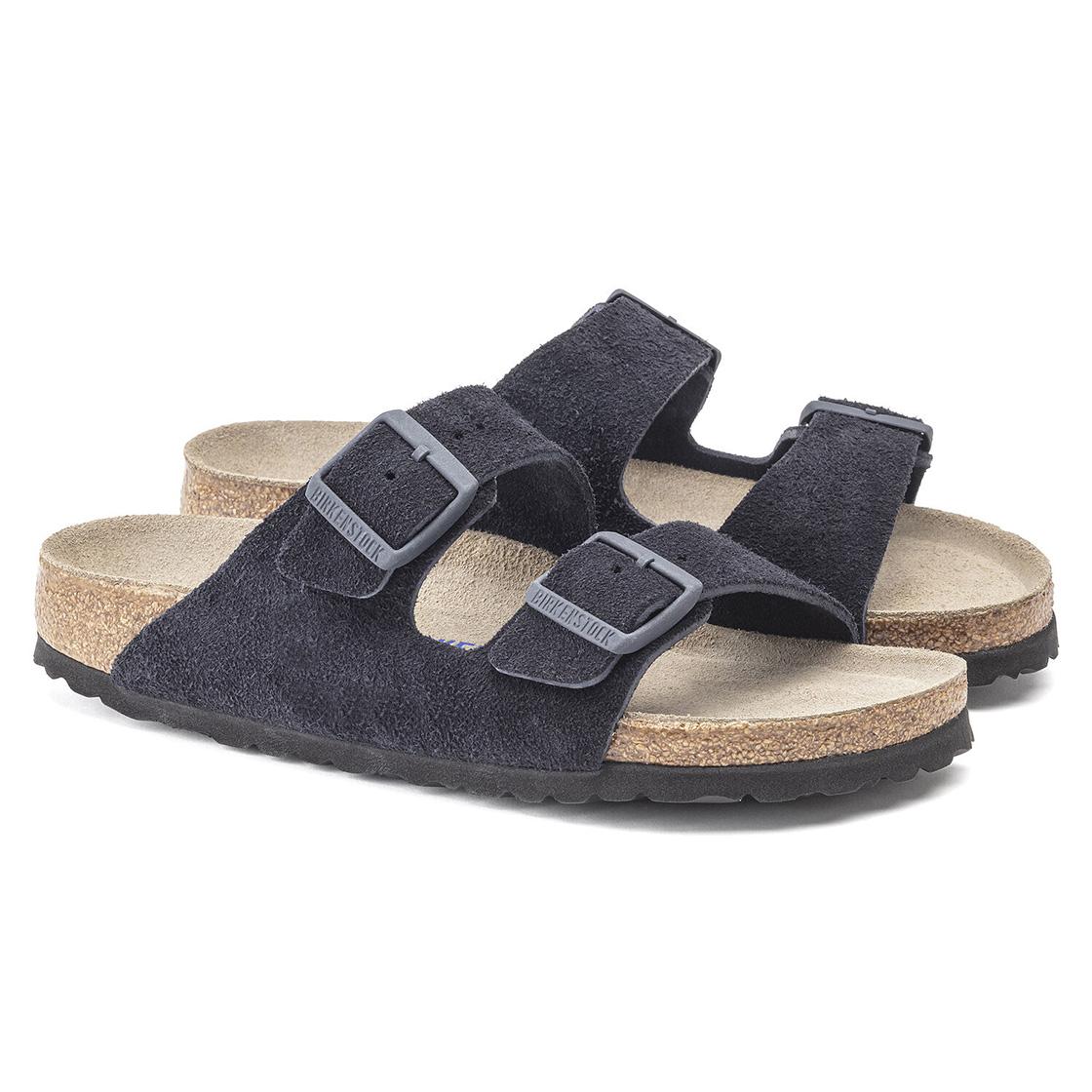 Arizona SFB - Sandali Uomo Blu / Midnight - Calzata Regolare 1020716  BIRKENSTOCK 
